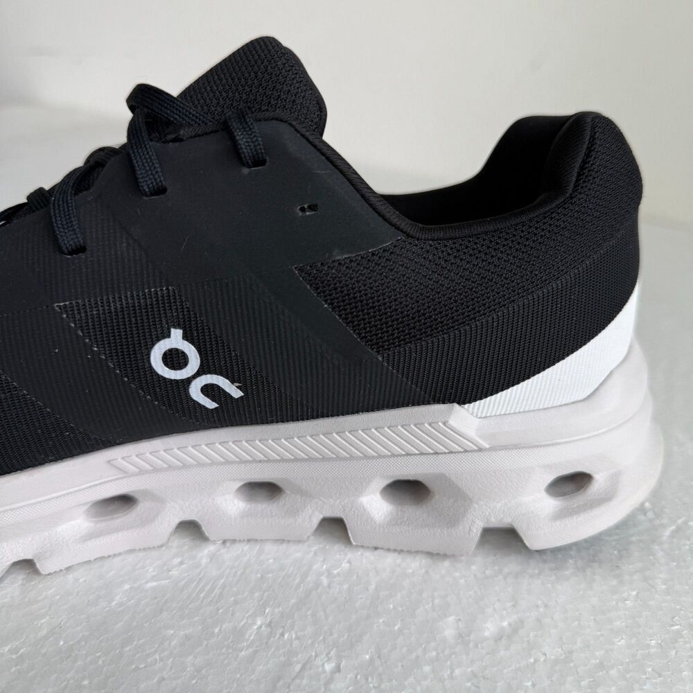 On Men's Cloudrunner Sneakers, Eclipse/Frost, 13 Medium US Running Shoes - Picture 13 of 16